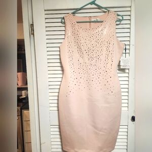 Calvin Klein Blush Pink Dress!